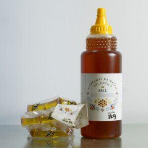 Kit Mel 100% Puro | Bisnaga Unidade 1kg + Sachê 70g